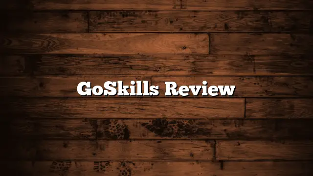 GoSkills Review